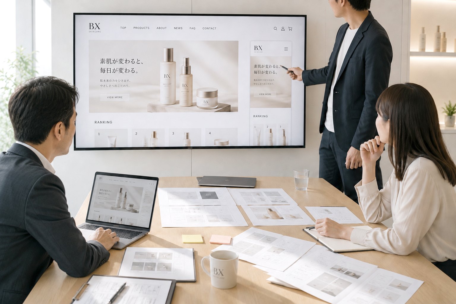 IT・コンサル事業のスタッフ